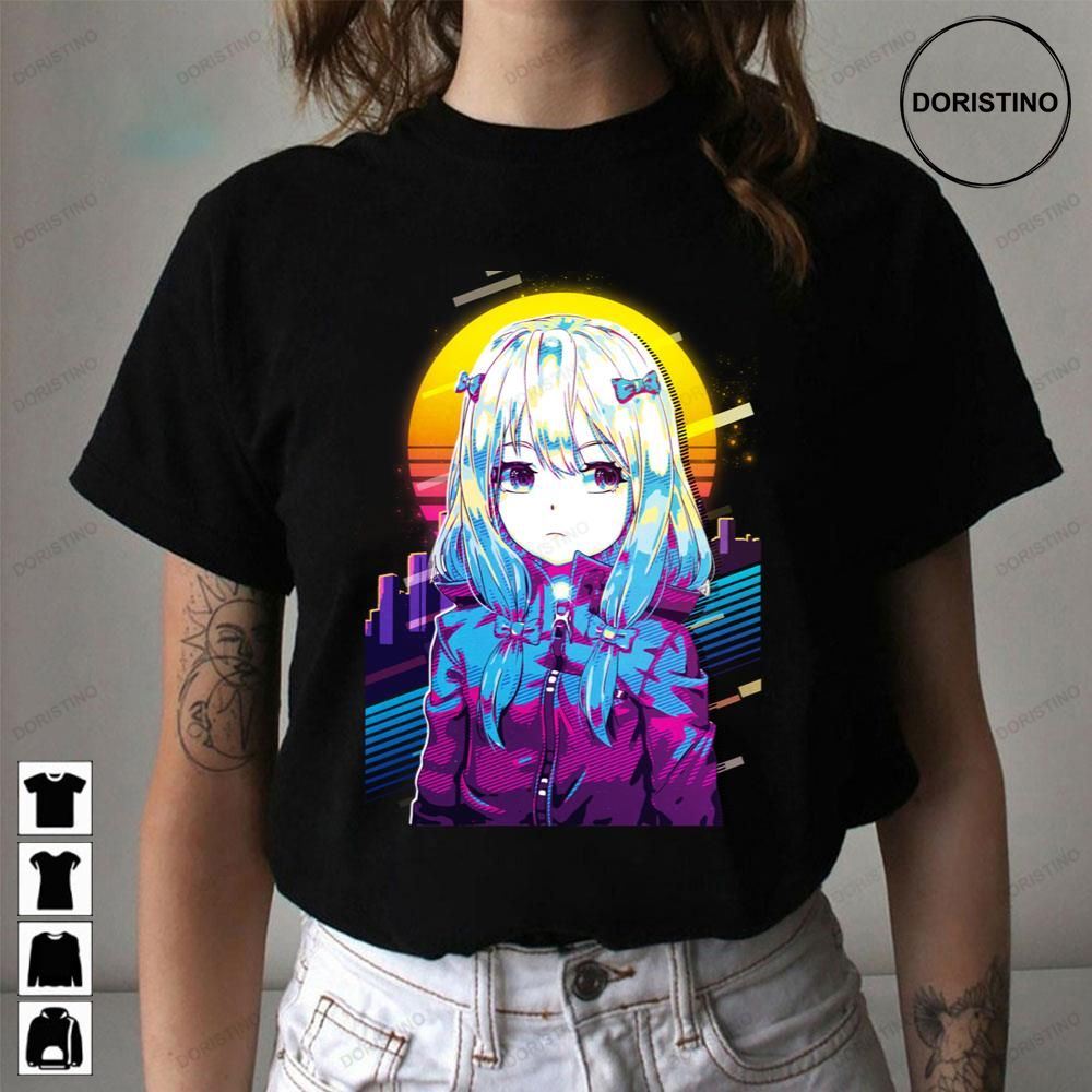 Retro Izumi Sagiri Eromanga-sensei Limited Edition T-shirts Retro Izumi Sagiri Eromanga-sensei Limited Edition T-shirts